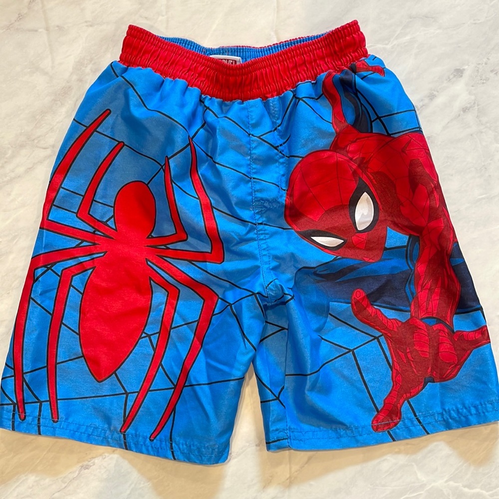 Boys Spider-Man Swim Trunks